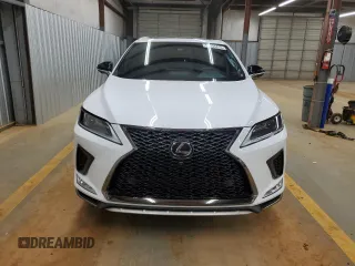 2022 Lexus RX with VIN 2T2YZMDA2NC339368, listed as a Copart auction lot 50353415 with 19,733 mi miles and Salvage Title. Bid and sale history available at carsss.com. Image 5.