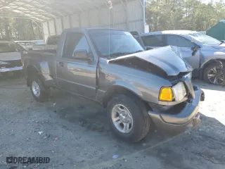 2004 Ford Ranger XL with VIN 1FTYR10U04PA92855, listed as a Copart auction lot 44990195 with 0 mi miles and Salvage Title. Bid and sale history available at carsss.com. Image 4.