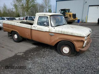 1966 Ford F-250 z VIN F25YR872296, wystawiony jako Copart lot #52436355 z przebiegiem 22 587 mil mil oraz Czysty tytuł • Clean title. Historia ofert i sprzedaży dostępna na DreamBid. Obrazek 4.
