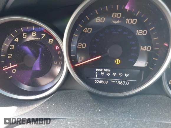 2007 Acura RL Tech Pkg with VIN JH4KB16617C000200, listed as a IAAI auction lot 41592490 with 224,508 mi miles. Bid and sale history available at carsss.com. Image 15.