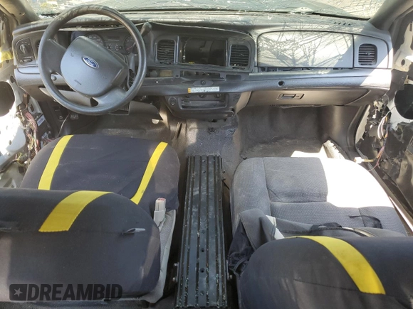 2011 Ford Police Interceptor with VIN 2FABP7BV2BX105686, listed as a Copart auction lot 54908935 with Not provided miles and Salvage title. Bid and sale history available at DreamBid. Image 8.