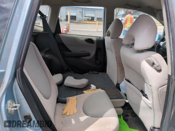 2007 Honda Fit with VIN JHMGD37477S061629, listed as a Copart auction lot 60435605 with 89,193 mi miles and Clean title. Bid and sale history available at DreamBid. Image 10.