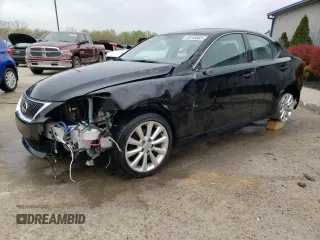 2010 Lexus IS 250 with VIN JTHCF5C2XA5036481, listed as a Copart auction lot 53148885 with 168,307 mi miles and Non repairable. Bid and sale history available at DreamBid. Image 1.