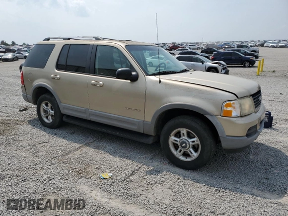 2002 Ford Explorer XLT with VIN 1FMZU63E32ZA07962, listed as a Copart auction lot 59545285 with Not provided miles and Salvage title. Bid and sale history available at DreamBid. Image 4.