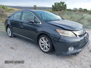 2010 Lexus HS 250h with VIN JTHBB1BA1A2026674, listed as a IAAI auction lot 41207440 with Not Provided miles and . Bid and sale history available at DreamBid. Image 1.