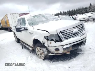2012 Ford F-150 XL with VIN 1FTFW1EF7CFC43317, listed as a Copart auction lot 83764684 with 263,030 mi miles and Salvage Title. Bid and sale history available at carsss.com. Image 4.