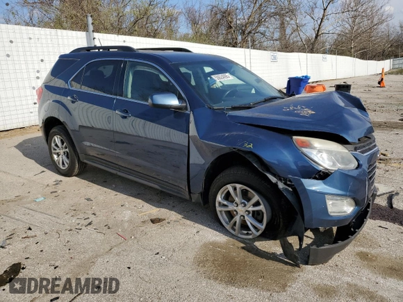 2017 Chevrolet Equinox LT with VIN 2GNALCEK9H6149816, listed as a Copart auction lot 50624095 with 135,564 mi miles and Salvage Title. Bid and sale history available at carsss.com. Image 4.
