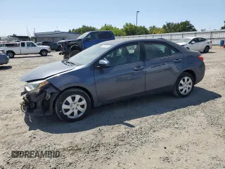 2016 Toyota Corolla L with VIN 5YFBURHE3GP474896, listed as a Copart auction lot 62298505 with 74,078 mi miles and Clean title. Bid and sale history available at DreamBid. Image 1.