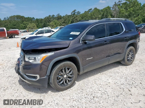 2017 GMC Acadia SLT with VIN 1GKKNMLS1HZ254410, listed as a Copart auction lot 58330625 with 195,027 mi miles and Salvage title. Bid and sale history available at DreamBid. Image 1.