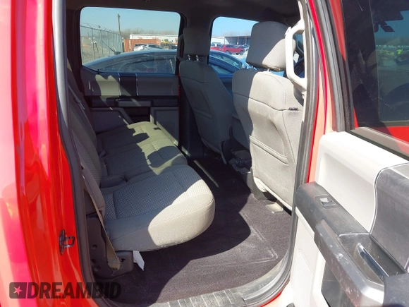 2017 Ford F-150 XL with VIN 1FTEW1C81HKC41044, listed as a IAAI auction lot 41650604 with 110,671 mi miles. Bid and sale history available at carsss.com. Image 8.
