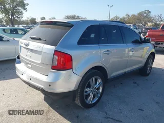 2011 Ford Edge Limited with VIN 2FMDK3KC1BBA59270, listed as a IAAI auction lot 41702384 with 95,695 mi miles. Bid and sale history available at carsss.com. Image 4.