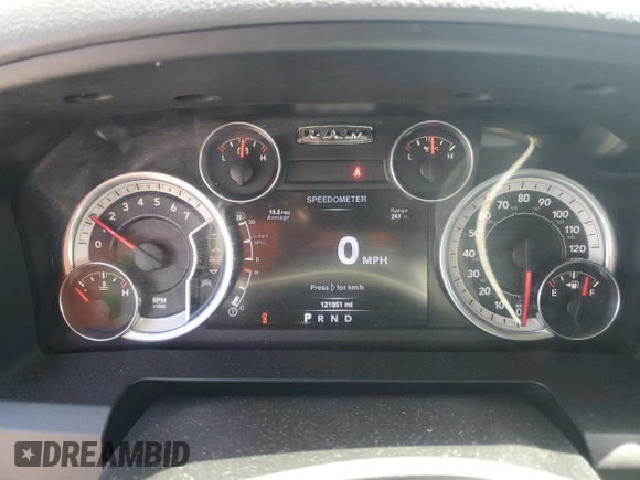 2016 Ram 1500 Big Horn z VIN 1C6RR7LG3GS377068, wystawiony jako Copart lot #53423705 z przebiegiem 121 951 mil mil oraz Szkoda całkowita • Salvage title. Historia ofert i sprzedaży dostępna na DreamBid. Obrazek 9.