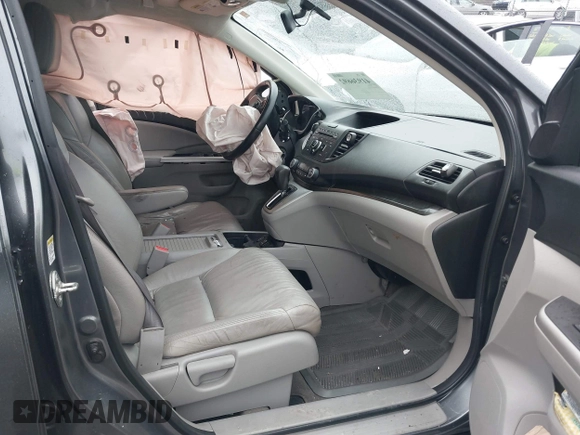 2012 Honda CR-V EX-L z VIN 2HKRM4H79CH602794, wystawiony jako IAAI lot #41936692 z przebiegiem 123 453 mil mil oraz . Historia ofert i sprzedaży dostępna na DreamBid. Obrazek 5.