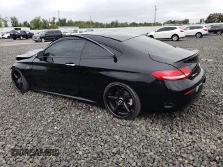 2017 Mercedes-Benz C 43 AMG with VIN WDDWJ6EB1HF593550, listed as a Copart auction lot 74657224 with 77,780 mi miles and Salvage Title. Bid and sale history available at carsss.com. Image 2.