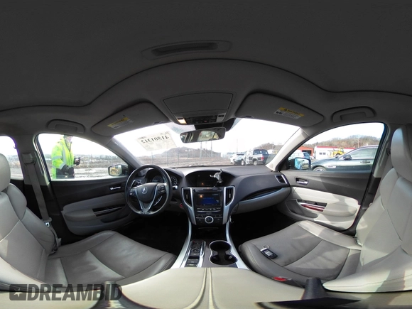 2015 Acura TLX V6 Advance with VIN 19UUB3F70FA006340, listed as a IAAI auction lot 41501312 with 151,517 mi miles. Bid and sale history available at carsss.com. Image 18.