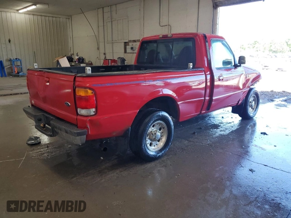 1998 Ford Ranger XL with VIN 1FTYR10C1WUC28728, listed as a Copart auction lot 57871585 with 312,418 mi miles and Salvage title. Bid and sale history available at DreamBid. Image 3.