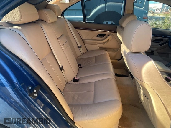 2001 BMW 5 Series 540iA with VIN WBADN63481GM70805, listed as a Copart auction lot 80266674 with 116,000 mi miles and Clean Title. Bid and sale history available at carsss.com. Image 6.