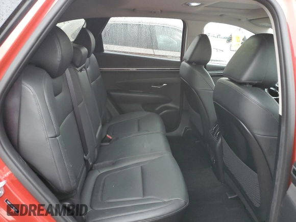 2023 Hyundai Tucson SEL with VIN 5NMJFCAE2PH256990, listed as a Copart auction lot 84214894 with 17,697 mi miles and Salvage title. Bid and sale history available at DreamBid. Image 11.