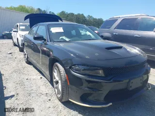 2023 Dodge Charger GT with VIN 2C3CDXHG9PH554417, listed as a IAAI auction lot 41983100 with 64,152 mi miles. Bid and sale history available at carsss.com. Image 1.