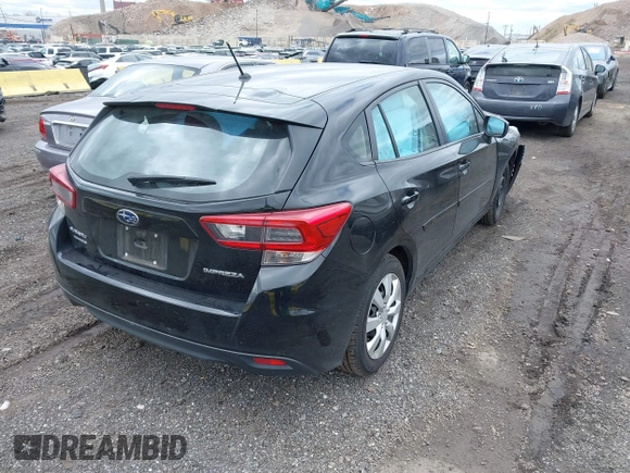 2020 Subaru Impreza with VIN 4S3GTAB6XL3732443, listed as a IAAI auction lot 42043792 with 46,917 mi miles and . Bid and sale history available at DreamBid. Image 4.