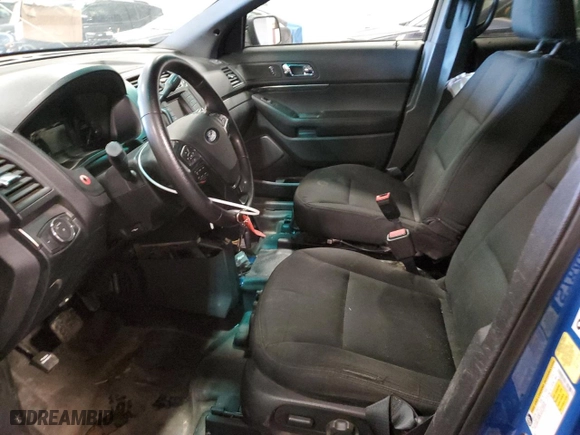 2016 Ford Utility Police Interceptor with VIN 1FM5K8AT4GGD06316, listed as a Copart auction lot 49174345 with 99,598 mi miles and Non Repairable. Bid and sale history available at carsss.com. Image 7.