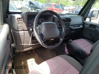 2002 Jeep Wrangler X z VIN 1J4FA39S12P759967, wystawiony jako Copart lot #57851495 z przebiegiem 178 035 mil mil oraz Szkoda całkowita • Salvage title. Historia ofert i sprzedaży dostępna na DreamBid. Obrazek 8.