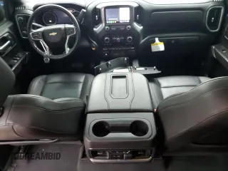 2021 Chevrolet Silverado 1500 LTZ with VIN 3GCUYGED0MG346971, listed as a Copart auction lot 51762875 with Not Provided miles and Salvage Title. Bid and sale history available at DreamBid. Image 8.