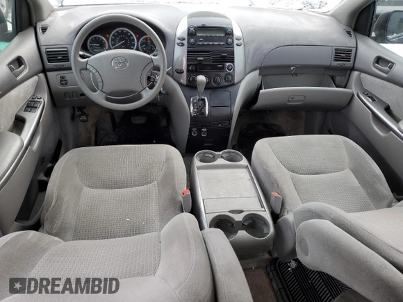 2006 Toyota Sienna with VIN 5TDZA29C76S496823, listed as a Copart auction lot 47431695 with 249,295 mi miles and Salvage Title. Bid and sale history available at DreamBid. Image 8.