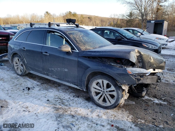 2021 Audi A4 allroad Premium Plus with VIN WA18AAF45MA049494, listed as a Copart auction lot 42332085 with 64,529 mi miles and Salvage Title. Bid and sale history available at carsss.com. Image 4.