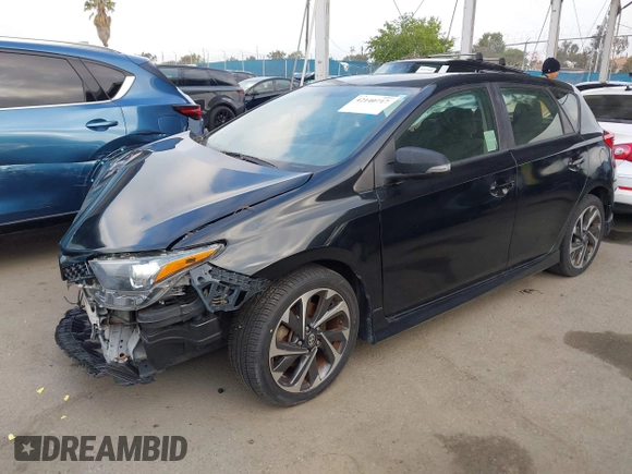 2016 Scion iM with VIN JTNKARJE0GJ507873, listed as a IAAI auction lot 42140717 with 152,554 mi miles. Bid and sale history available at carsss.com. Image 2.