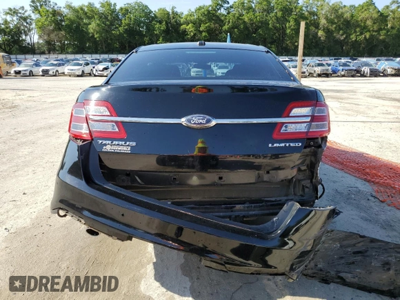 2017 Ford Taurus Limited with VIN 1FAHP2F84HG111702, listed as a Copart auction lot 54694325 with 114,533 mi miles and Salvage Title. Bid and sale history available at DreamBid. Image 6.