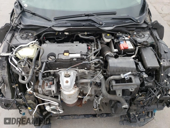 2017 Honda Civic EX with VIN 19XFC2F85HE038627, listed as a Copart auction lot 52527175 with 87,515 mi miles and Salvage Title. Bid and sale history available at DreamBid. Image 13.