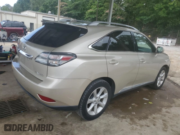 2012 Lexus RX 350 z VIN 2T2ZK1BA4CC081717, wystawiony jako Copart lot #58783105 z przebiegiem 166 897 mil mil oraz Szkoda całkowita • Salvage title. Historia ofert i sprzedaży dostępna na DreamBid. Obrazek 3.