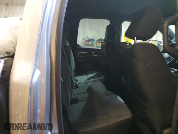 2021 Ram 1500 Big Horn with VIN 1C6SRFBT1MN592064, listed as a Copart auction lot 44247185 with 83,224 mi miles and Salvage Title. Bid and sale history available at carsss.com. Image 10.