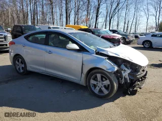 2012 Hyundai Elantra GLS PZEV with VIN 5NPDH4AE2CH077987, listed as a Copart auction lot 47399855 with 125,772 mi miles and Salvage Title. Bid and sale history available at carsss.com. Image 4.
