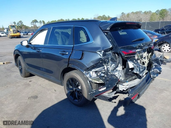 2025 Honda CR-V Hybrid Sport-L with VIN 7FARS6H83SE037227, listed as a IAAI auction lot 41640439 with 13,130 mi miles. Bid and sale history available at carsss.com. Image 3.
