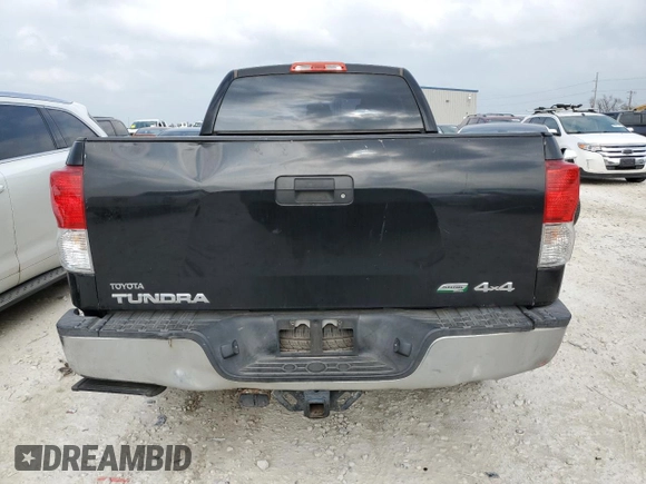 2010 Toyota Tundra 4WD Truck with VIN 5TFUW5F14AX095748, listed as a Copart auction lot 51497965 with 0 mi miles and Salvage Title. Bid and sale history available at carsss.com. Image 6.