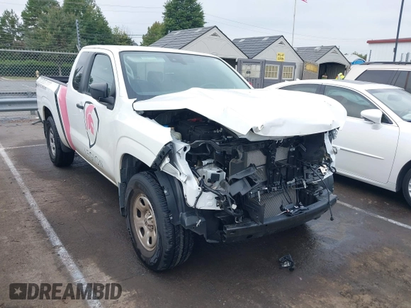2024 Nissan Frontier S with VIN 1N6ED1CL2RN649303, listed as a IAAI auction lot 40406760 with 17,276 mi miles and . Bid and sale history available at DreamBid. Image 1.