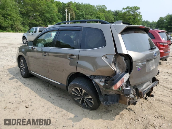 2017 Subaru Forester Touring with VIN JF2SJGWC6HH542119, listed as a Copart auction lot 59473655 with Not provided miles and Salvage title. Bid and sale history available at DreamBid. Image 2.