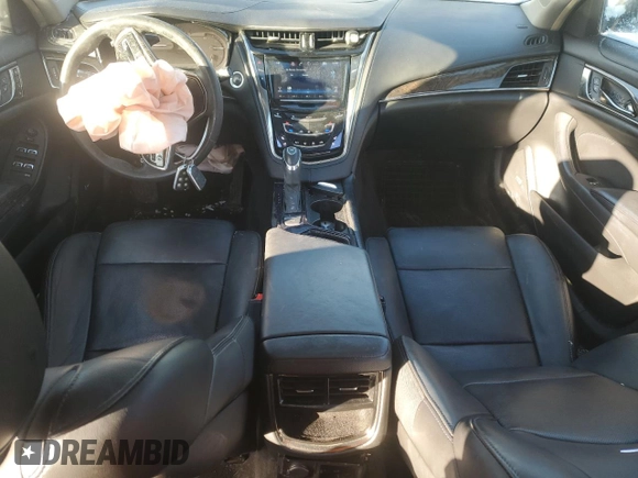 2016 Cadillac CTS AWD with VIN 1G6AW5SXXG0107872, listed as a Copart auction lot 87631955 with 51,624 mi miles and Salvage title. Bid and sale history available at DreamBid. Image 8.