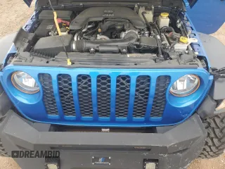 2020 Jeep Gladiator Sport S с VIN 1C6JJTAGXLL171914, выставлен на аукционе Copart как лот 55228435 с пробегом 81 848 миль миль и Списание • Salvage title. История ставок и продаж доступна на DreamBid. Изображение 11.