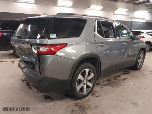 2019 Chevrolet Traverse LT Leather with VIN 1GNEVHKW6KJ318541, listed as a IAAI auction lot 41265457 with 70,039 mi miles. Bid and sale history available at carsss.com. Image 4.