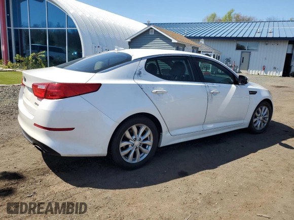 2014 Kia Optima EX with VIN 5XXGN4A79EG293633, listed as a Copart auction lot 54903205 with 120,497 mi miles and Salvage Title. Bid and sale history available at carsss.com. Image 3.