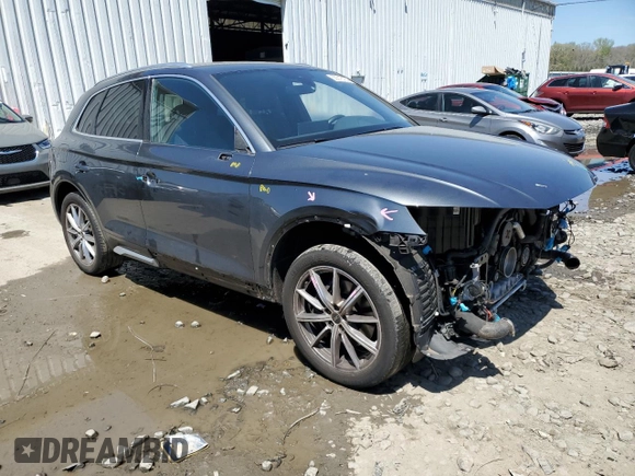 2022 Audi SQ5 Premium with VIN WA1A4AFY0N2087173, listed as a Copart auction lot 50318184 with 54,453 mi miles and . Bid and sale history available at DreamBid. Image 4.