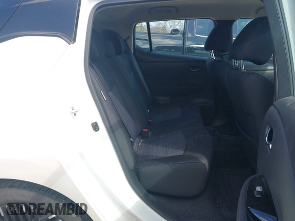 2023 Nissan LEAF SV Plus with VIN 1N4CZ1CV4PC557184, listed as a IAAI auction lot 42034042 with 12,037 mi miles and . Bid and sale history available at DreamBid. Image 8.