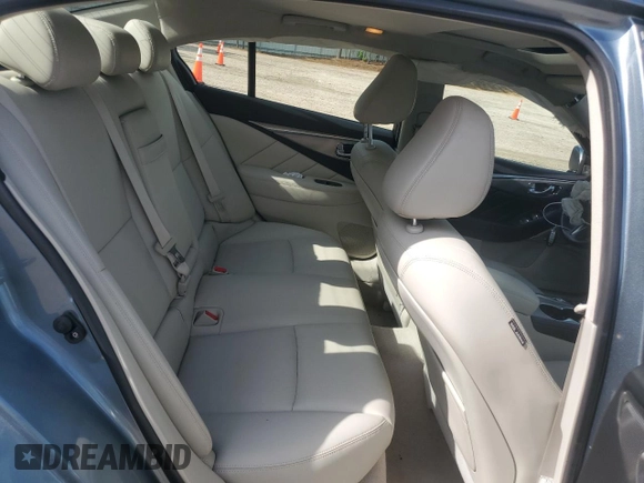 2017 Infiniti Q50 Signature Edition z VIN JN1EV7AR4HM838908, wystawiony jako Copart lot #56947255 z przebiegiem 122 764 mil mil oraz Czysty tytuł • Clean title. Historia ofert i sprzedaży dostępna na DreamBid. Obrazek 10.
