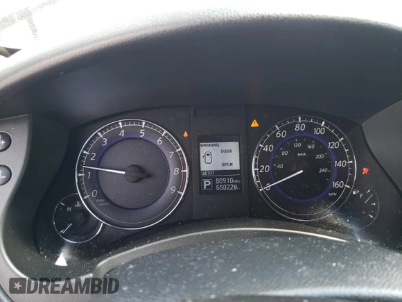 2015 Infiniti QX50 Journey with VIN JN1BJ0HP6FM730880, listed as a Copart auction lot 73809644 with 80,910 mi miles and Salvage Title. Bid and sale history available at carsss.com. Image 9.