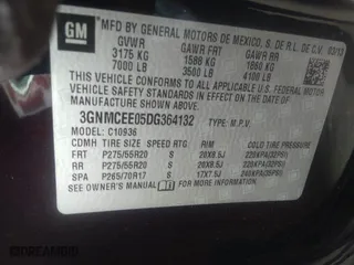 2013 Chevrolet Avalanche LS with VIN 3GNMCEE05DG364132, listed as a IAAI auction lot 41385609 with 144,007 mi miles. Bid and sale history available at carsss.com. Image 8.