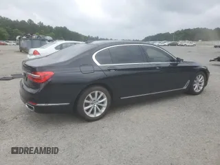2019 BMW 7 Series 740i xDrive z VIN WBA7E4C55KGV70212, wystawiony jako Copart lot #57330965 z przebiegiem 48 408 mil mil oraz Szkoda całkowita • Salvage title. Historia ofert i sprzedaży dostępna na DreamBid. Obrazek 3.