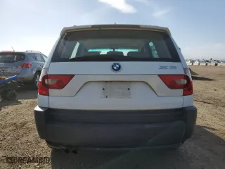 2004 BMW X3 2.5i with VIN WBXPA73454WC43170, listed as a Copart auction lot 52637305 with 98,819 mi miles and Salvage Title. Bid and sale history available at carsss.com. Image 6.